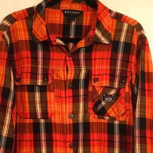 Rocawear Men's Size Large Plaid Shirt